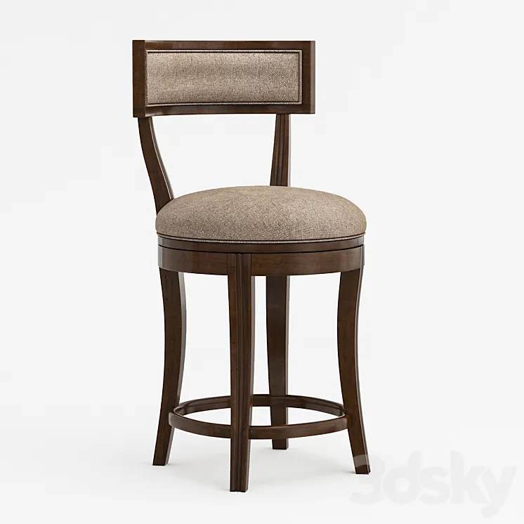 Hi-Ho-Lo Dark Caracole Chair 3DS Max