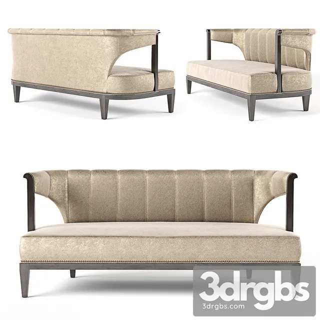 Hickory Sofa Byron Settee 3dsmax Download