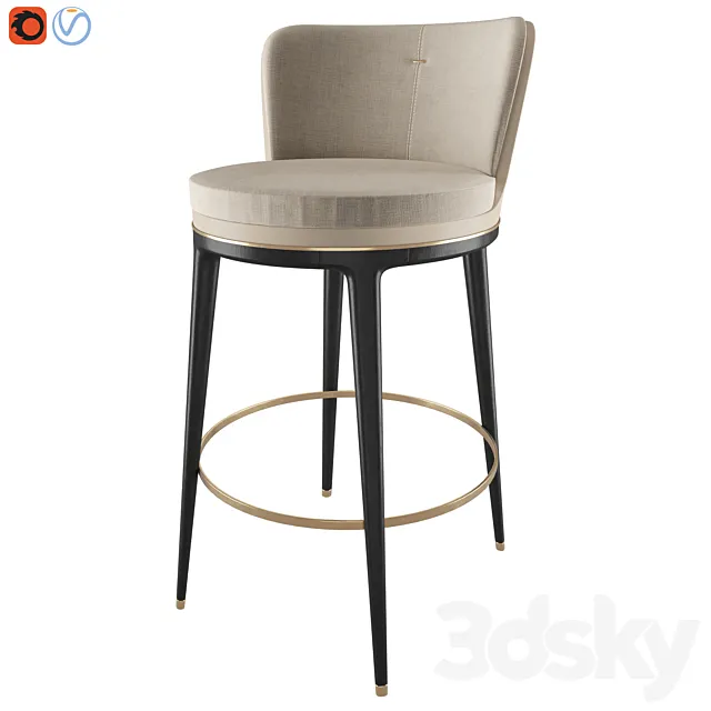 HICKS – Bar Stool 3DSMax File