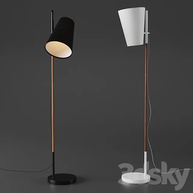 Hideout floor lamp 3DSMax File