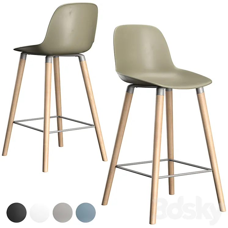 High stool Albert Kuip 3DS Max Model