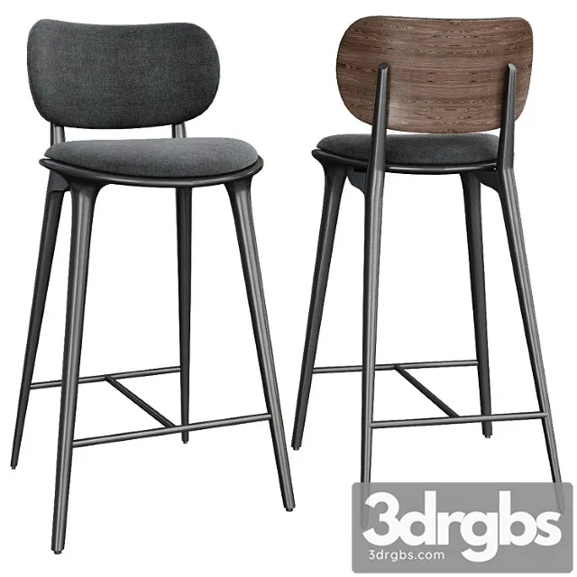High stool backrest by mater design 2 3dsmax Download