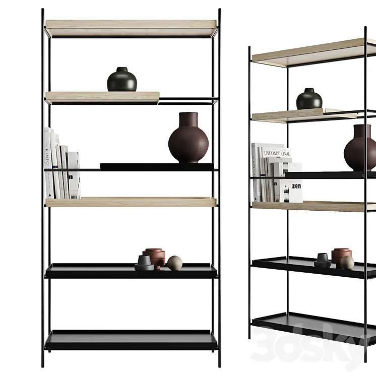 High tray shelf 3DS Max