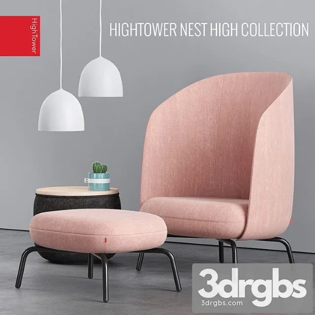 Hightower easy nest chair 3dsmax Download