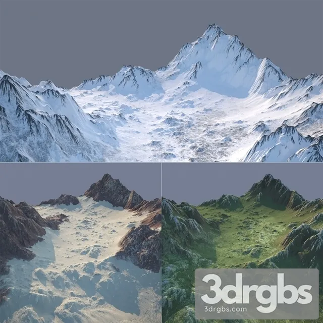 Hills 3D 3dsmax Download