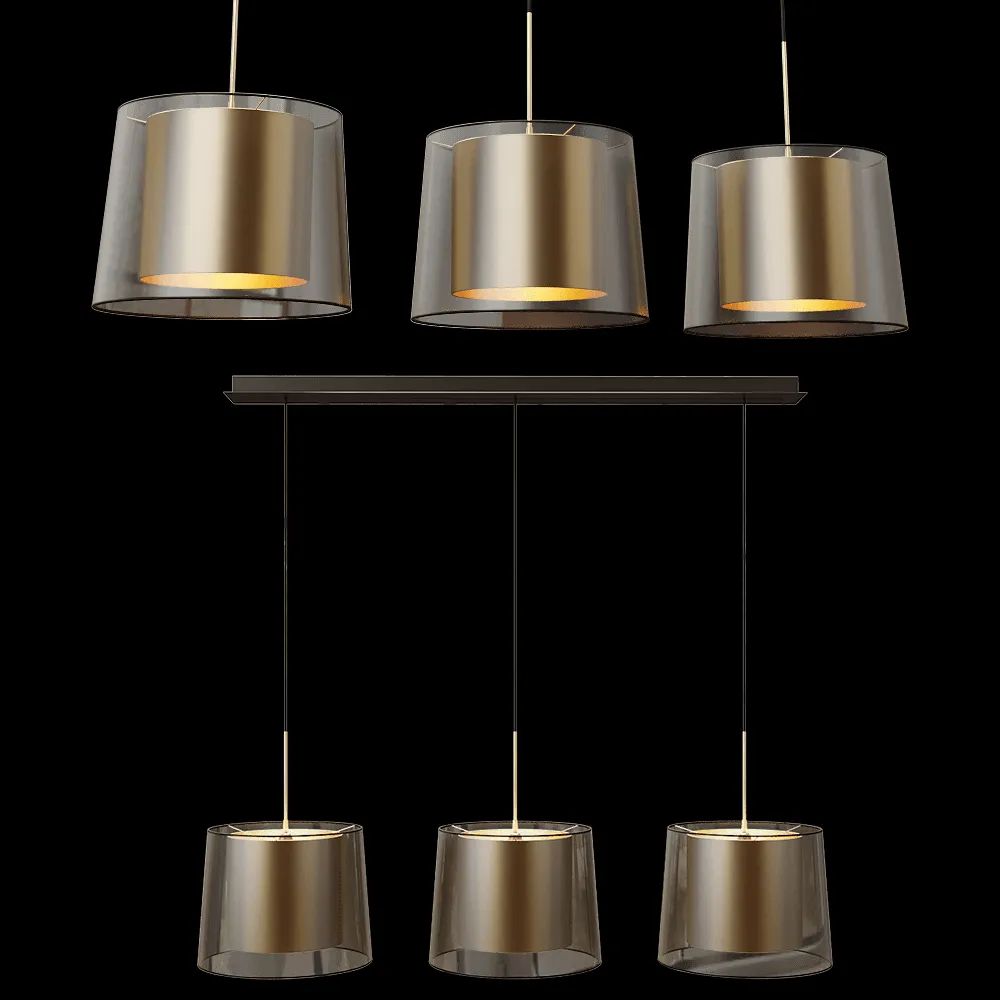 HIND RABII – Ceiling lamp HS3006 3ds Max