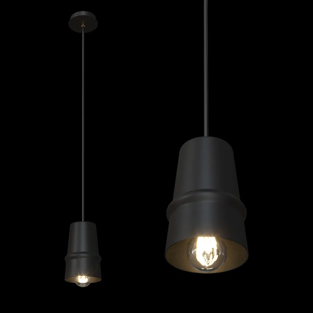 HIND RABII – Pendant lamp Belle d’I 20 3ds Max