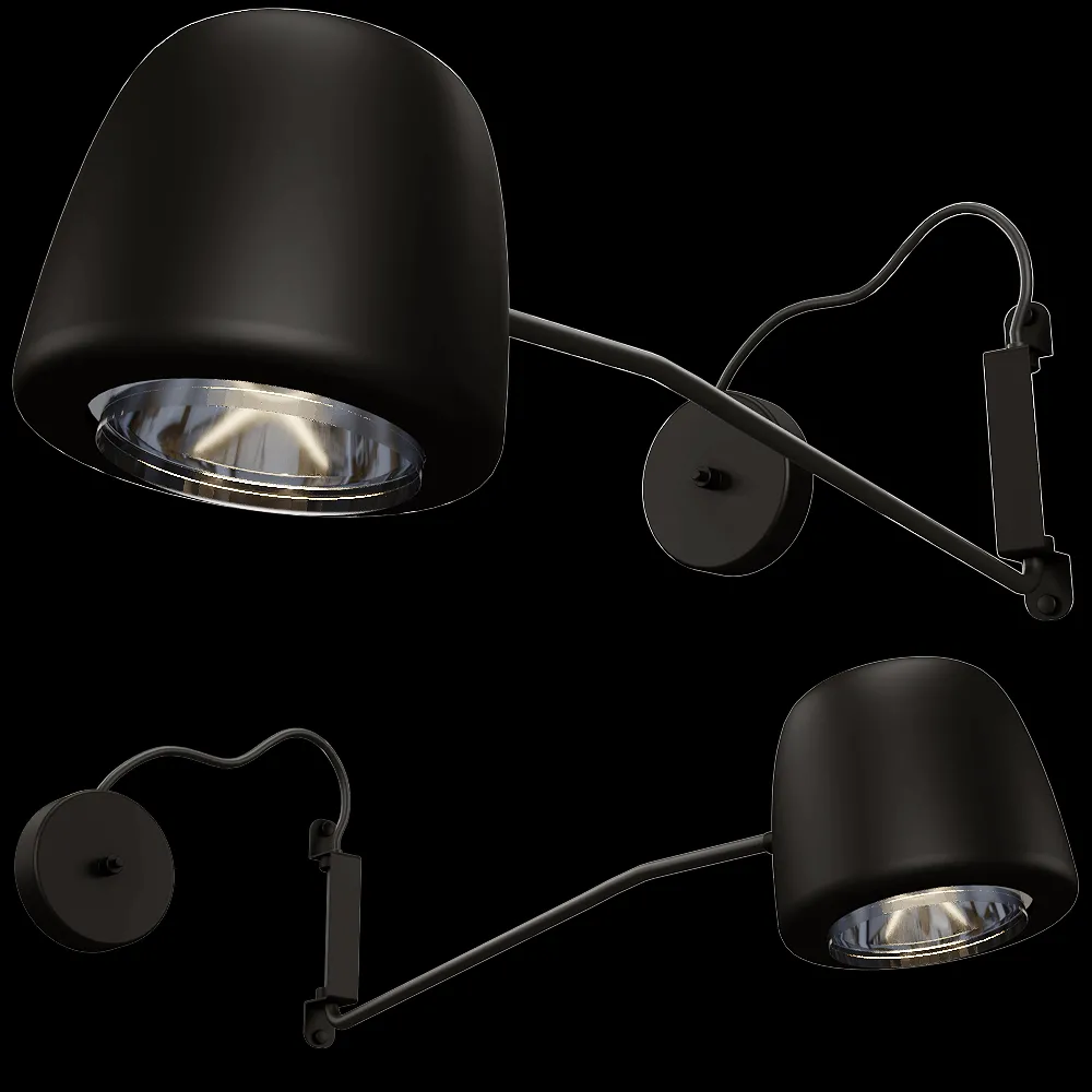 HIND RABII – Wall lamp Ice 3ds Max