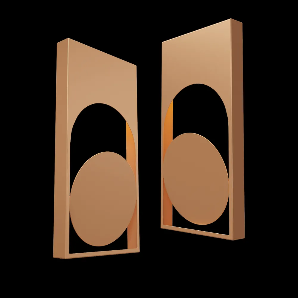 HIND RABII – Wall lamp Segno 3ds Max