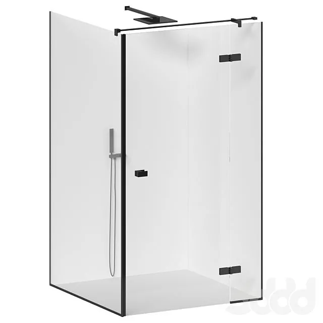 Hinged Shower Cabins A04 by PCA 3dsMax Model
