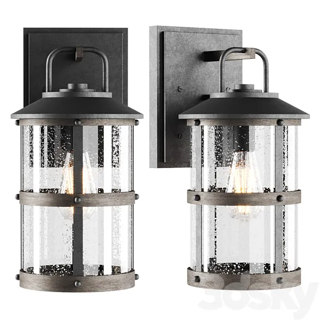 Hinkley Wall Mount Lantern _ Wall Mount Lantern 3DS Max Model