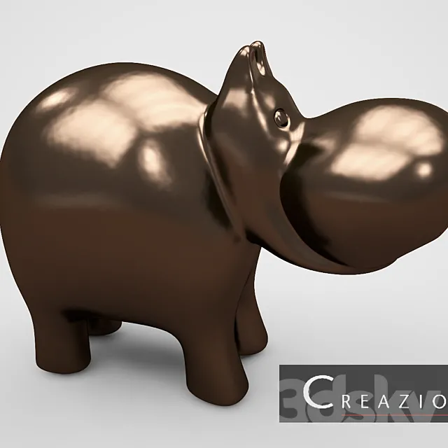 Hippo [Orazio CR_3600] 3DS Max Model