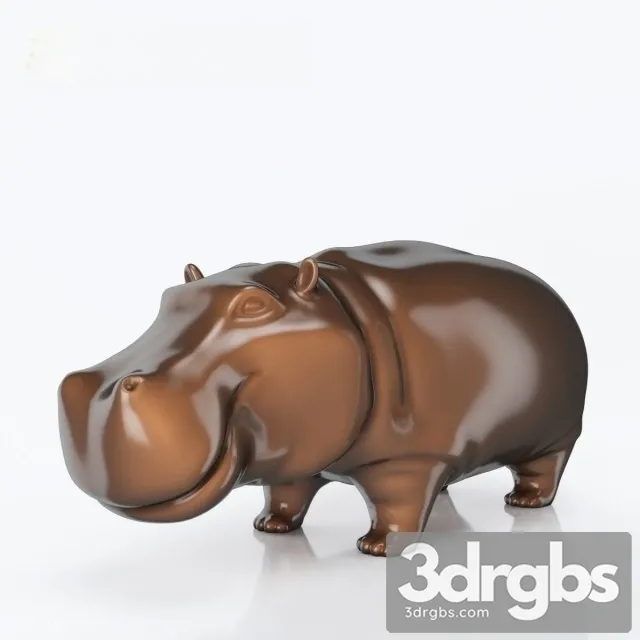 Hippo Statue 3dsmax Download