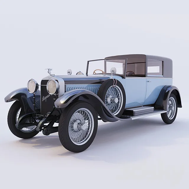 Hispano Suiza 3DS Max Model