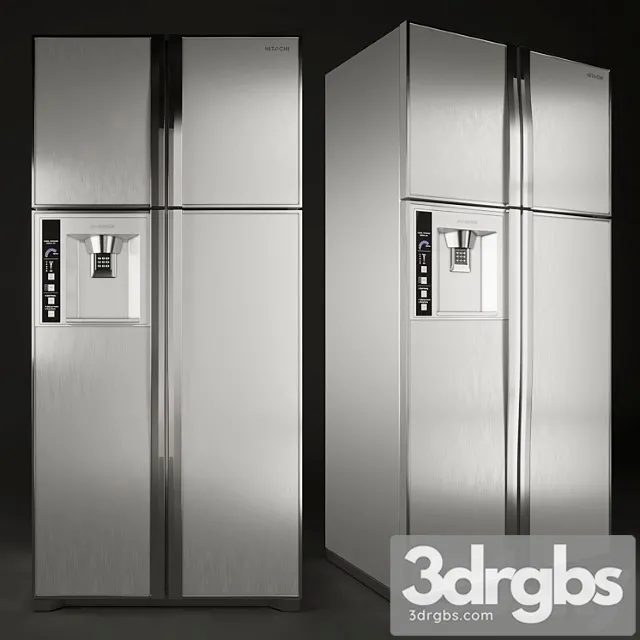 Hitachi refrigerator 2 3dsmax Download