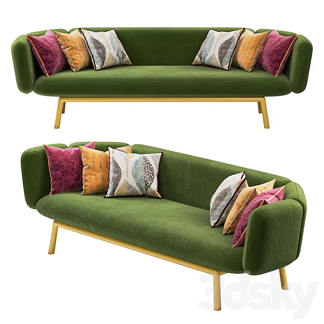 Hive Modern – 2.5 Sofa by Jules Wagemans 3ds Max