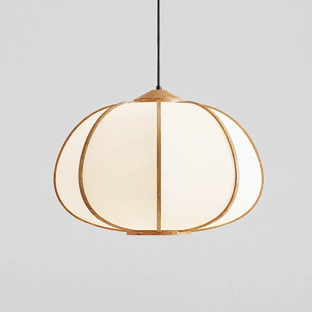 H&M Bamboo pendant light 3DS Max Model
