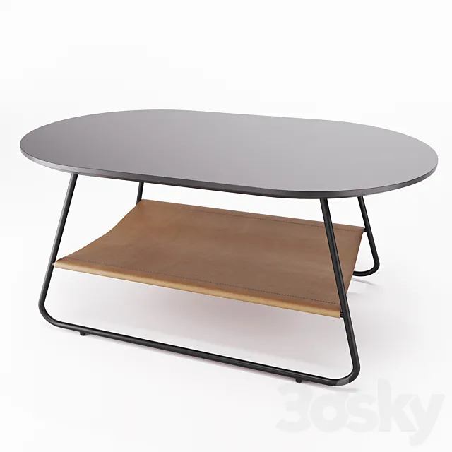 Hm coffee table 3ds Max