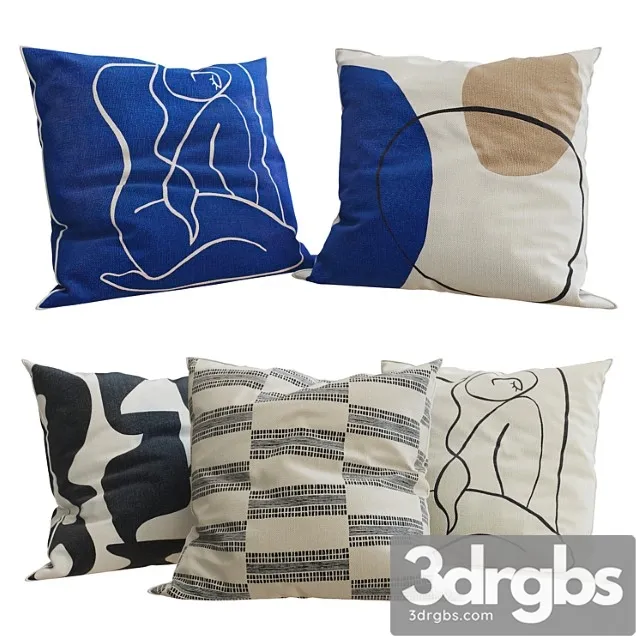 H&m home – decorative pillows set 32