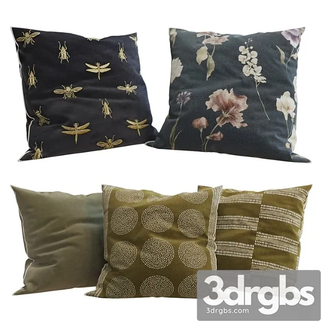 H&m home – decorative pillows set 35