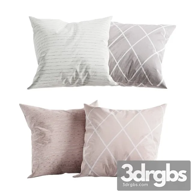 H&m home pastel pillow set