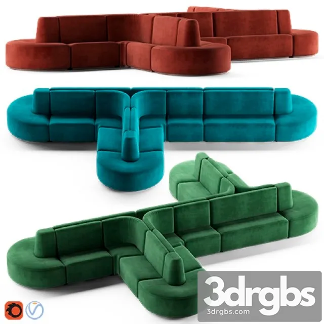Hmd Interiors Bistro Sofa 3dsmax Download
