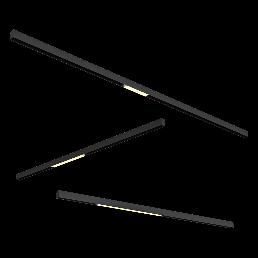 HOKASU – Linear track light OneLine LF 3ds Max