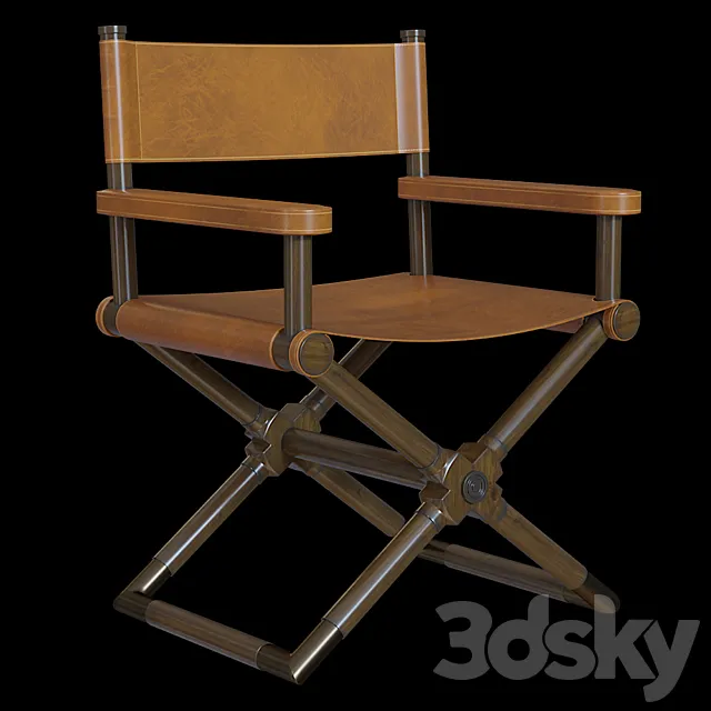 Holbrook Director’s Chair 3DS Max Model