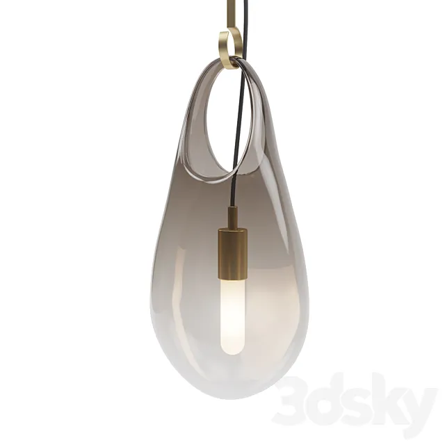 Hold pendant lamp SKLO 3ds Max