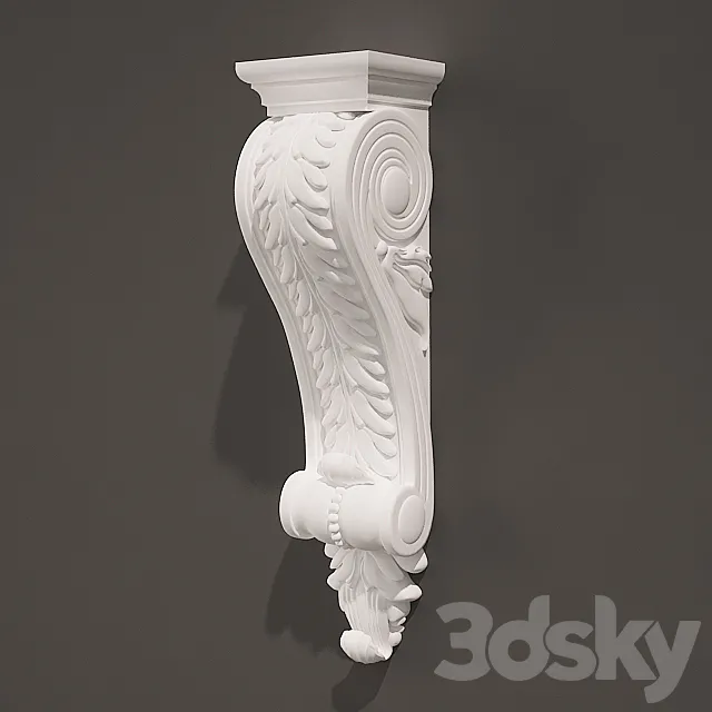 Holder Antique Style 4253 3DS Max Model