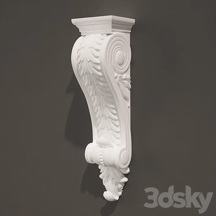 Holder Antique Style 4253 3DS Max
