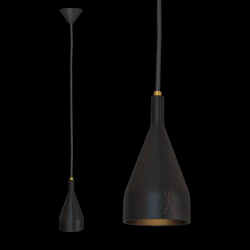 Hollands Licht – Pendant lamp Timber 3ds Max