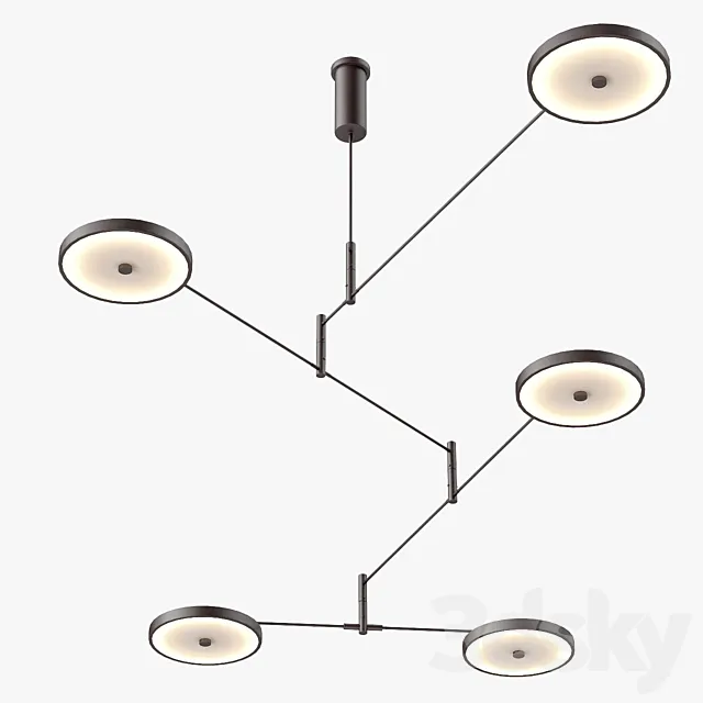 Holly Hunt Helios Chandelier 3DSMax File