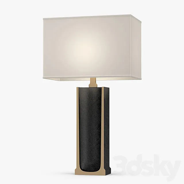 Holly Hunt – Ingot table lamp 3DS Max Model