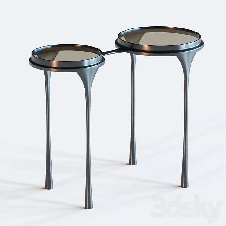 Holly Hunt Spectacles Side Table 3DS Max