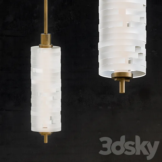 holly hunt THEO’S PENDANT 3ds Max