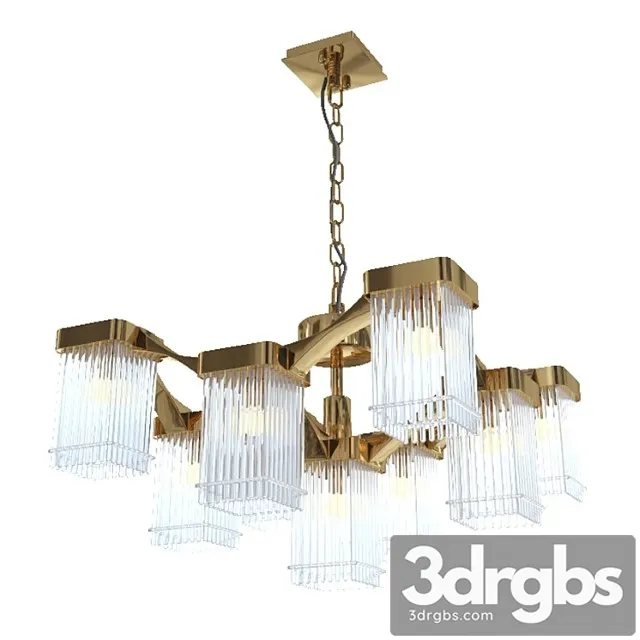 Hollywood regency pendant lamp