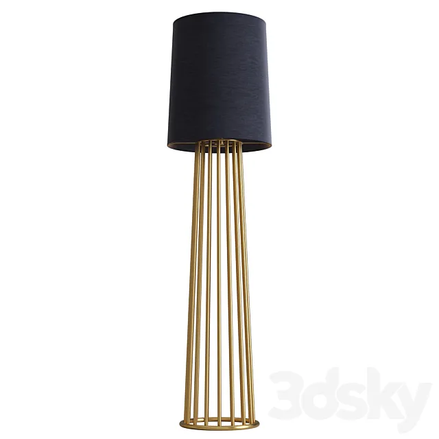 Holmes floor lamp by LaLume 3ds Max