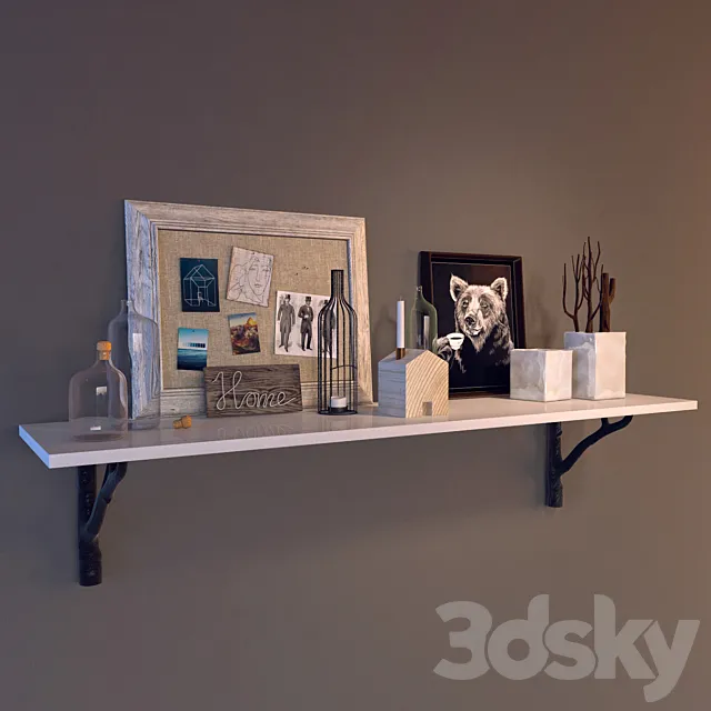 Home decor 3DS Max Model