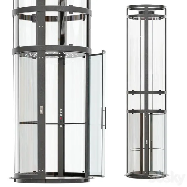 Home Elevator 3dsMax Model