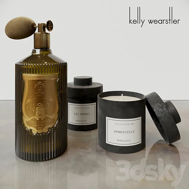 HOME FRAGRANCE SET BY KELLY WEARSTLER 3ds Max