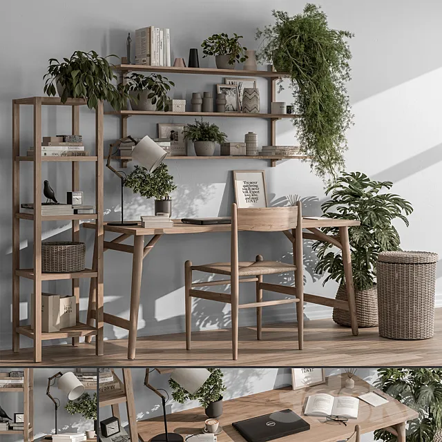 Home Office – Office Furniture 370 C 3ds Max