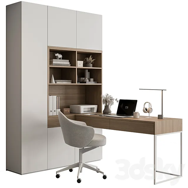 Home Office – Office Furniture 499 3ds Max