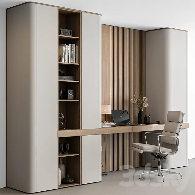 Home Office – Office Furniture 510 3DS Max Model