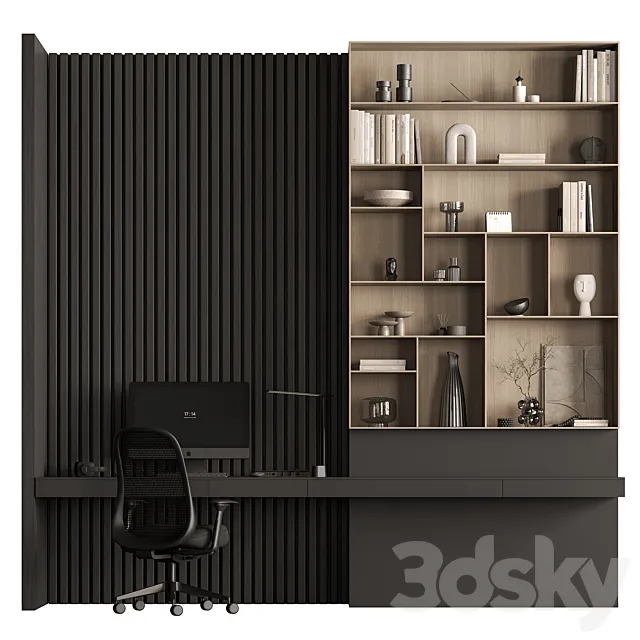 Home Office – Office Furniture 761 3dsMax Model