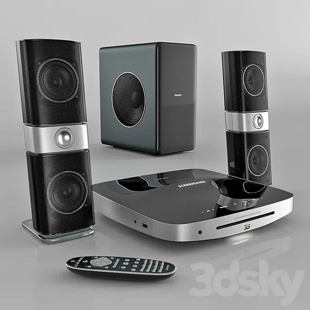 Home Theater 3DSMax File