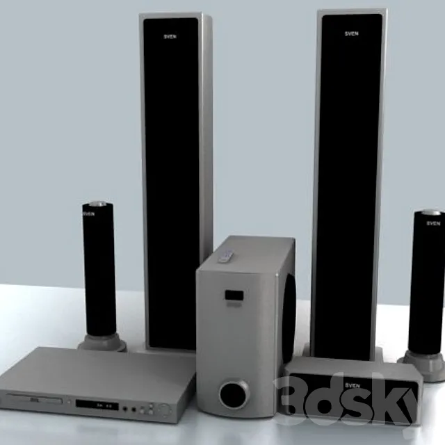 home theater 3DSMax File