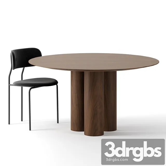 Hommage Grande Dining Table By Artilleriet 3dsmax Download