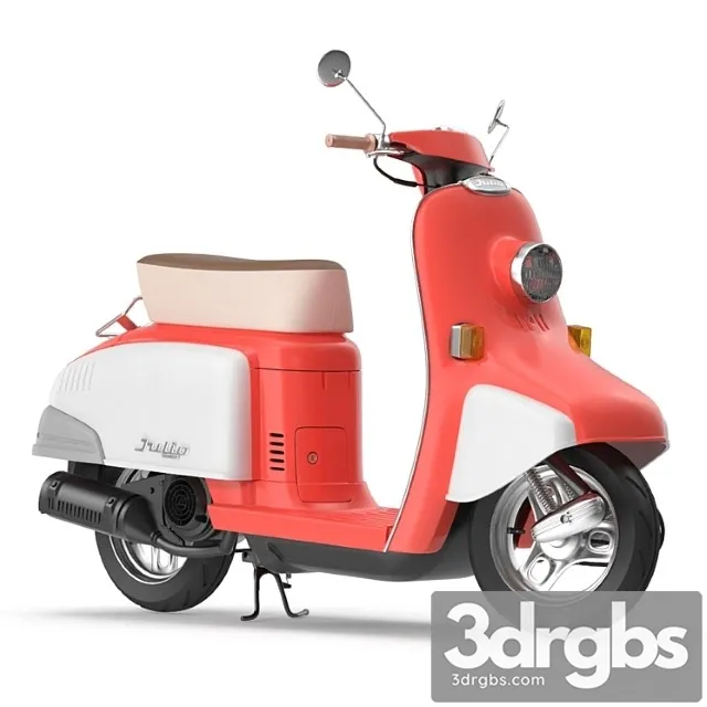 Honda julio scooter 3dsmax Download