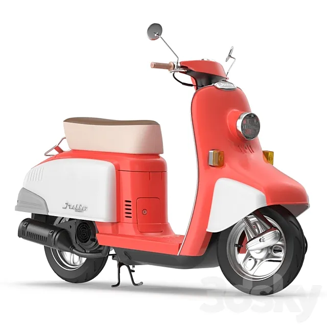 Honda Julio Scooter 3DS Max Model